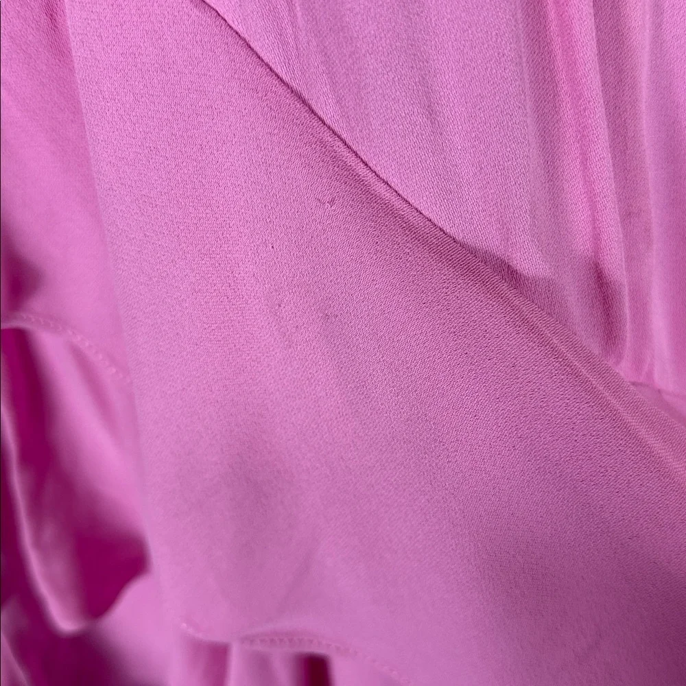 L’academie by Marianna Zita Midi Dress in Purple & Coral
